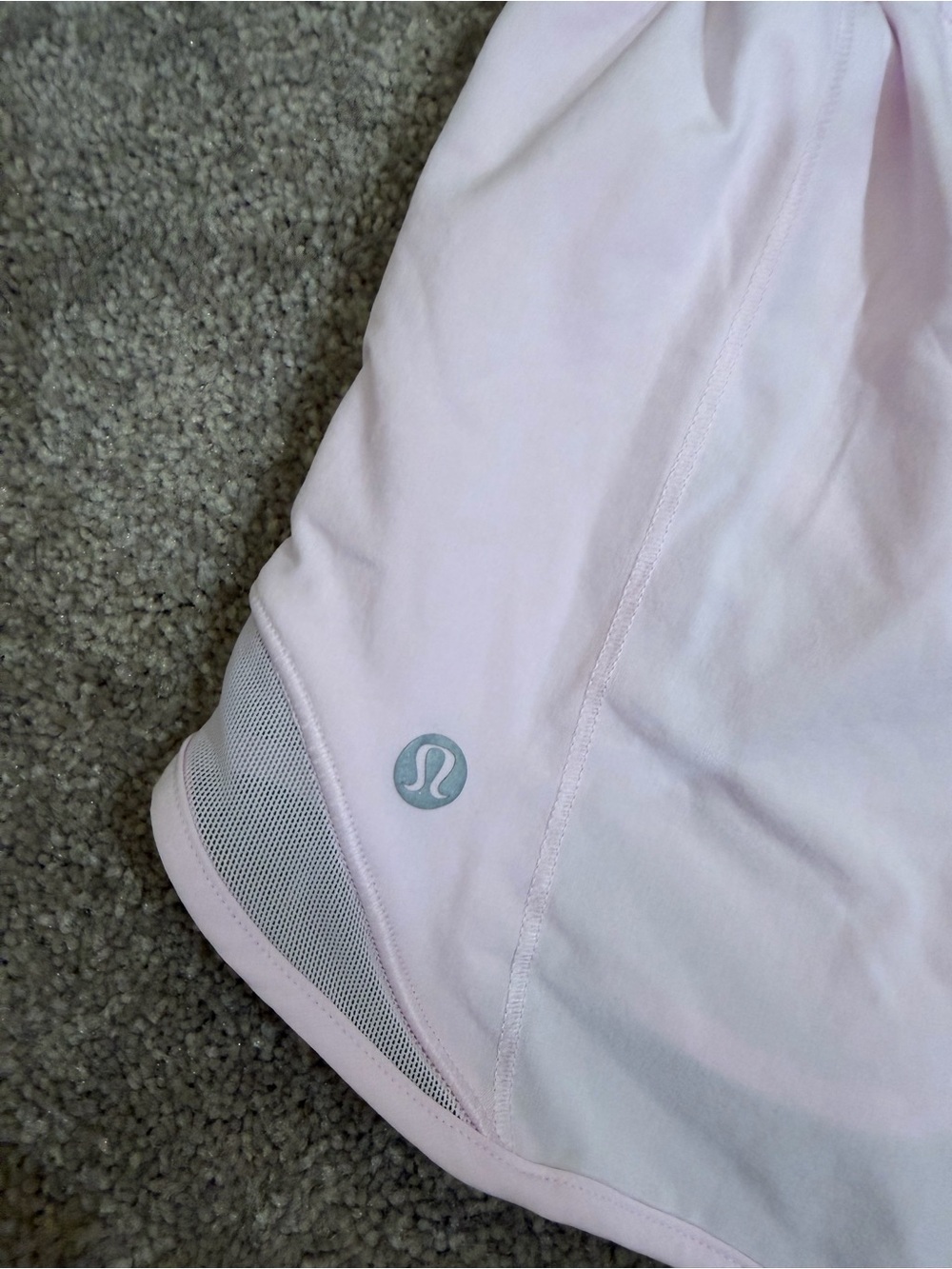 Women’s Light Pink Lululemon Shorts, Size 6 - Picture 4 of 4